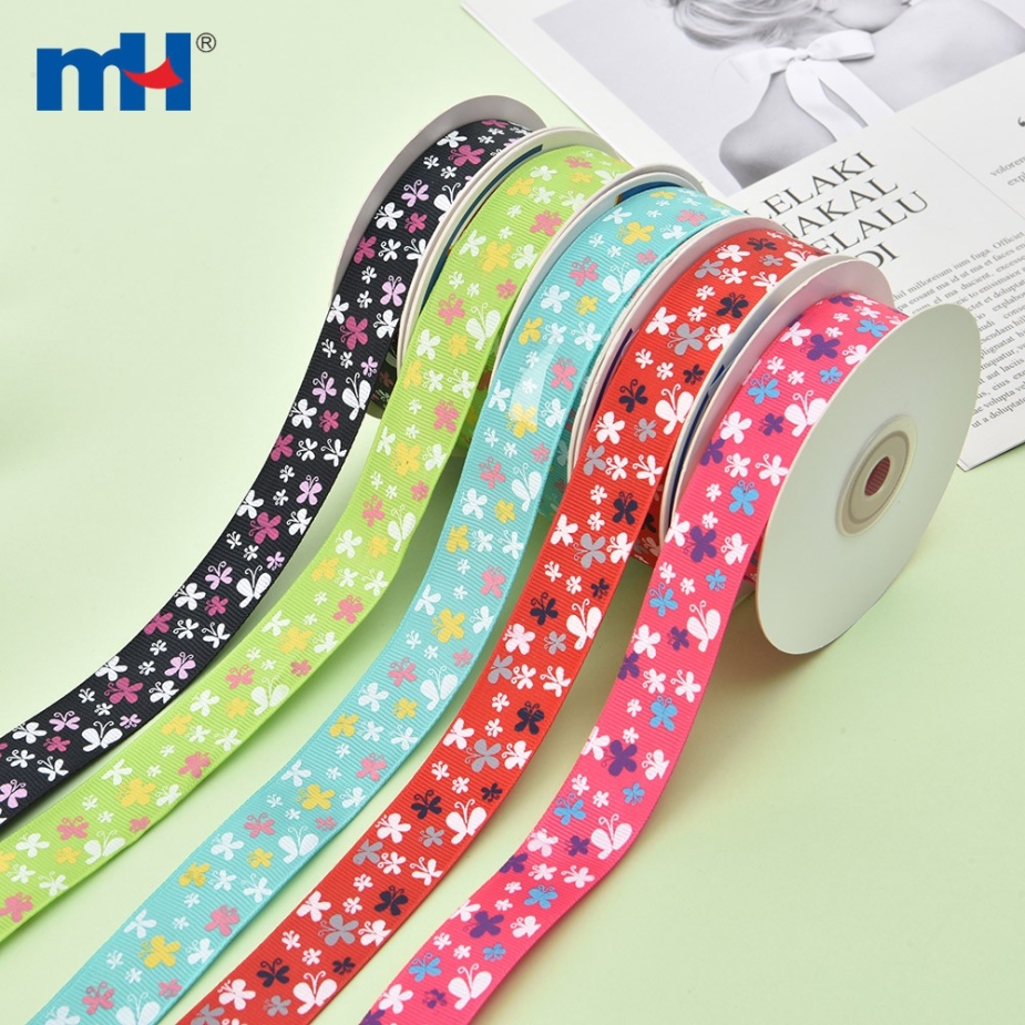 Butterfly Silk Screen Printing Ribbon