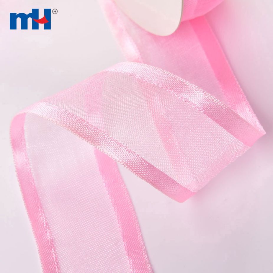 Satin Kenarlı Organza Lent